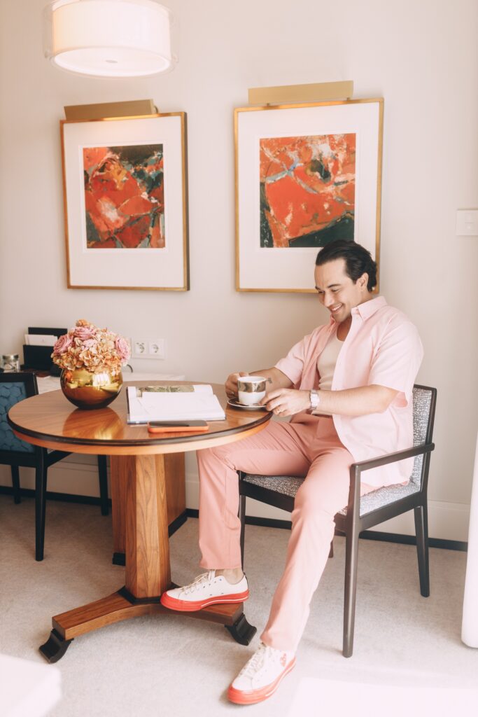 Vinicius Belo no Four Seasons Madrid | Foto: Nathan Cazella / Check Hotels
