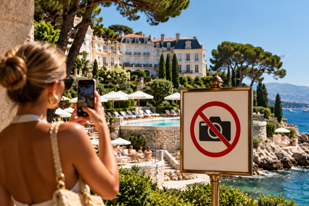 Hotel icônico da Riviera Francesa enfrenta os excessos da era Instagram | Foto: ilustração